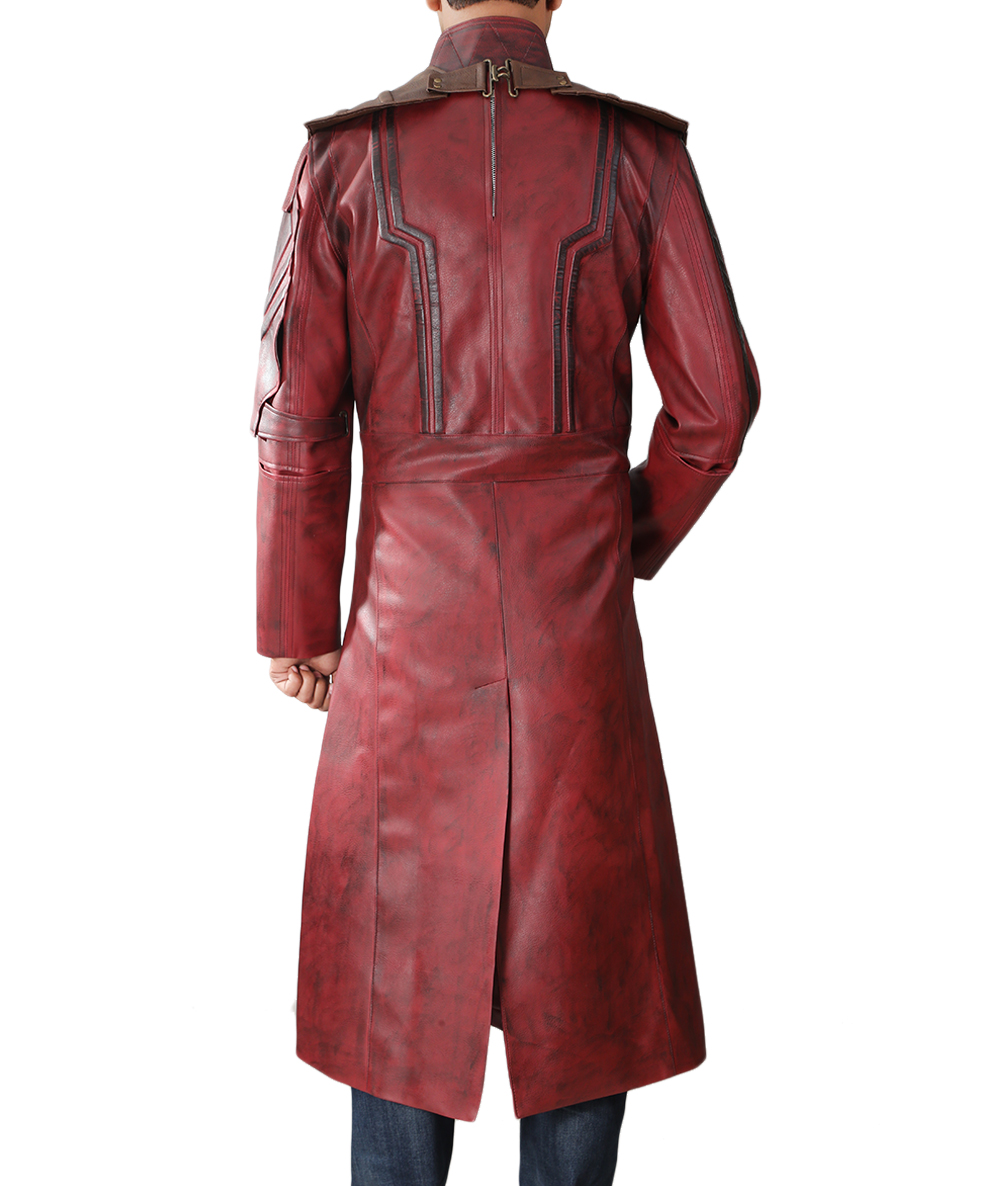 Guardians of The Galaxy Vol 2 Peter Quill Trench Coat For Sale l Men ...