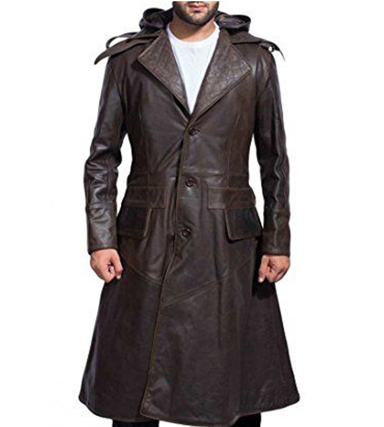 Assassins Creed Syndicate Jacob Frye&rsquo;s Brown Trench Leather Coat 2