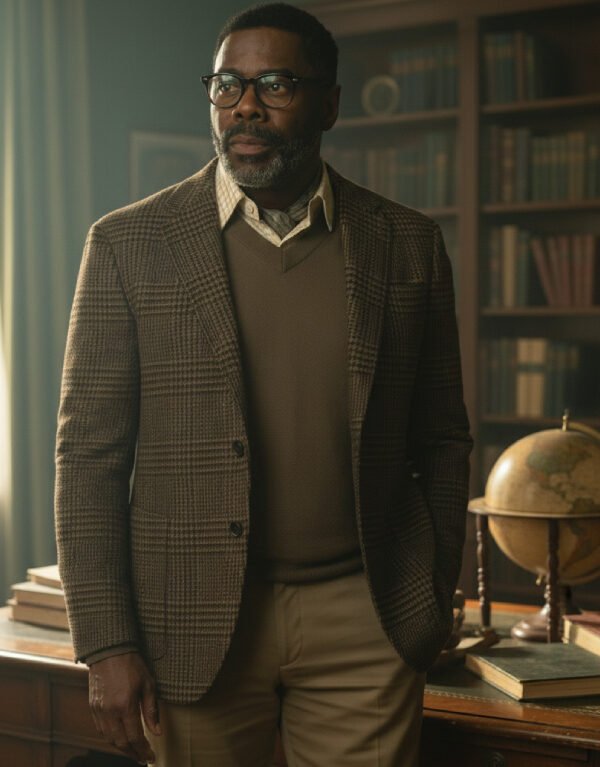 Disclosure Day 2026 Colman Domingo Brown Wool Blazer