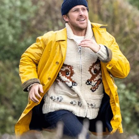 Ryan Gosling Project Hail Mary 2026 Yellow Leather Jacket