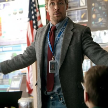 Project Hail Mary 2026 Ryan Gosling Grey Blazer