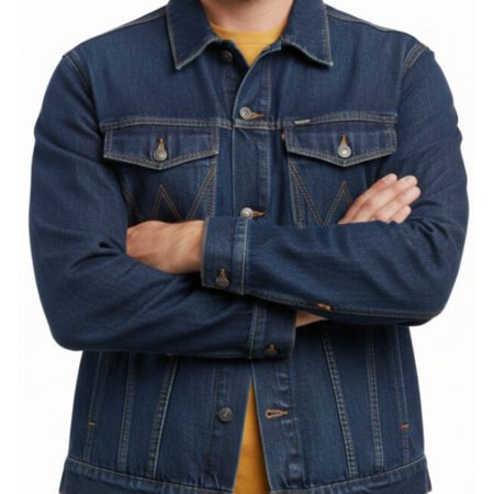 Men's Indigo Blue Denim Trucker Jacket